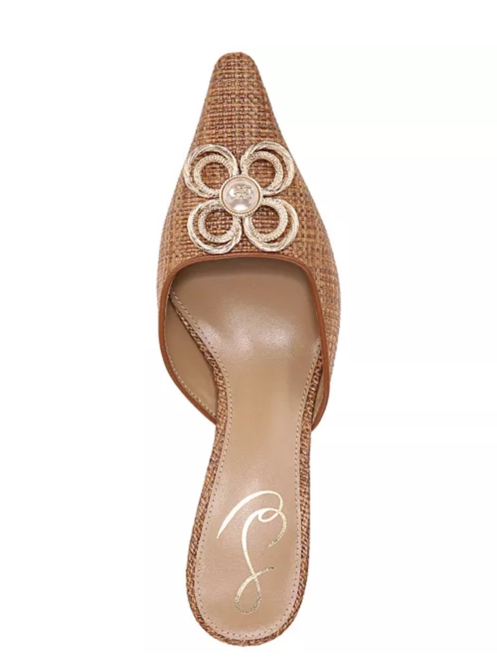 Sam Edelman Brit Tour Slip-On Kitten-Heel Pumps Size 8